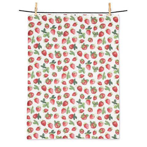 Strawberries Kitchen Towel