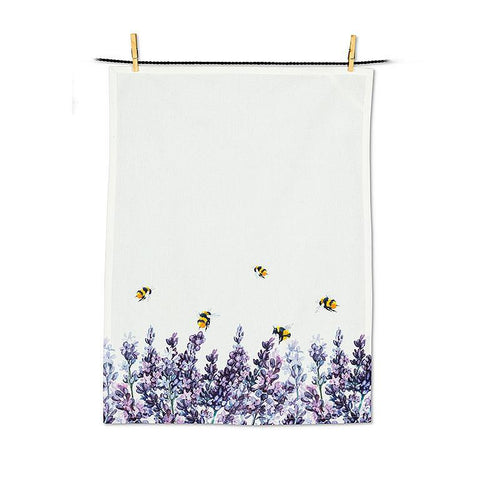 Kitchen Towel - Lavender and Bees