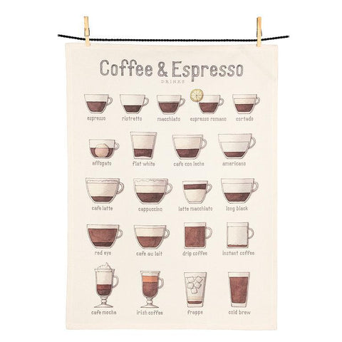 Coffee & Espresso Kitchen Towel
