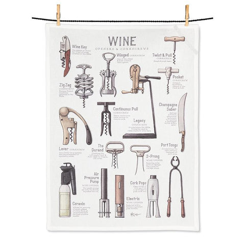 Wine Openers Kitchen Towel