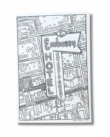 Postcard - Diana Tamblyn, Embassy Cultural House