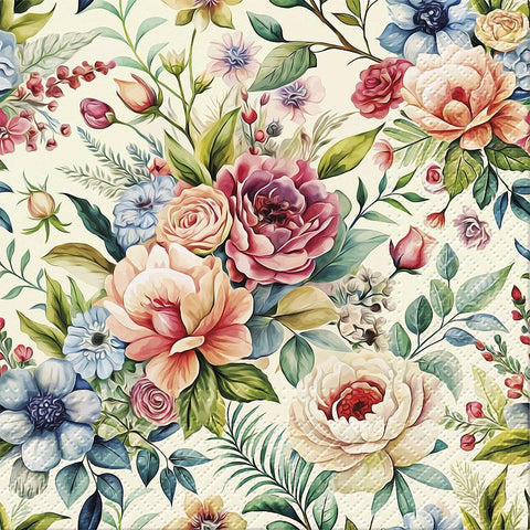 Luncheon Napkins - Rustic Bloom, Paper