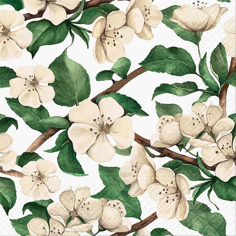 Luncheon Napkins - Apple Blossoms