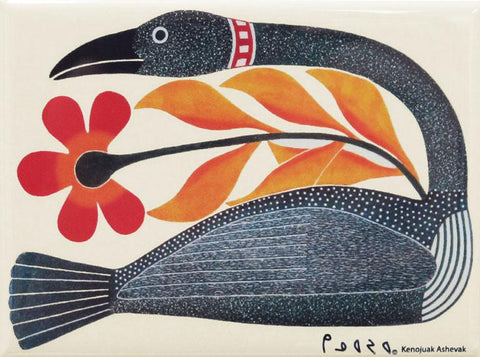 Magnet - Kenojuak Ashevak, Floral Passage