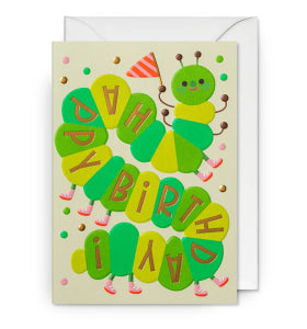 Card - Happy Birthday Caterpillar