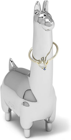 Ring Holder - Llama - Chrome