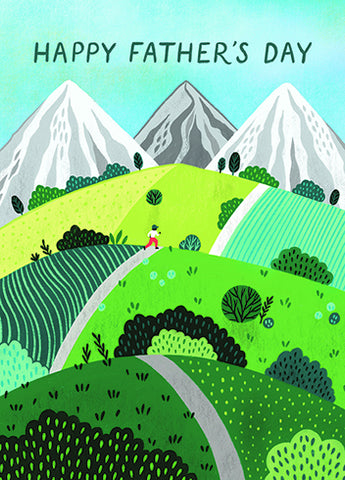 Card - Happy Father's Day - Mountain
