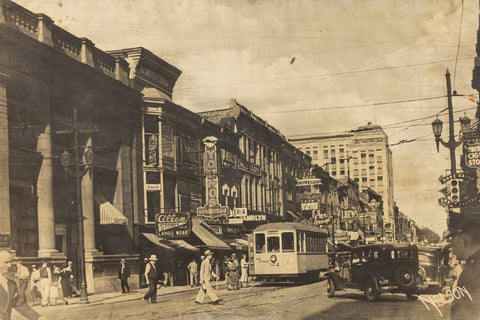 Postcard - Dundas Street, circa 1930