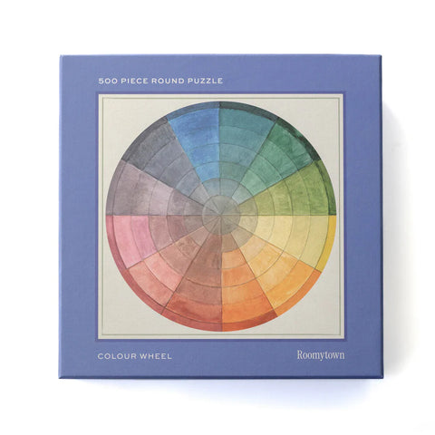 Puzzle - 500-Piece Round - Colour Wheel