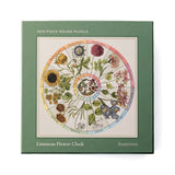 Puzzle - 500-Piece Round - Flower Clock
