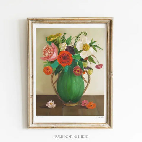 Print - Green Leaves