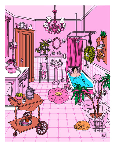 Print - The Pink Room