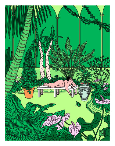 Print - The Green Room