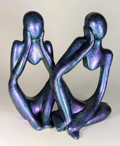 Thinking Duo (purple) - Set of Two