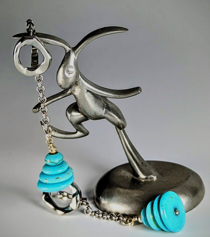 Earrings - Turquoise Drops