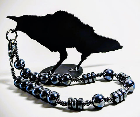 Necklace - Hematite with Gunmetal Clasp