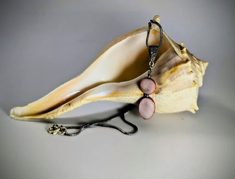 Necklace - Pink Shell