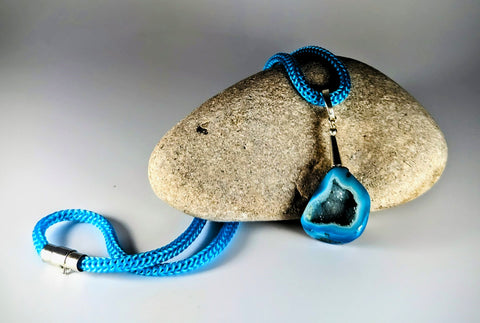 Necklace - Druzy on Cord