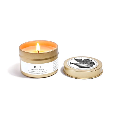 Soy Candle Travel Tin - Rise