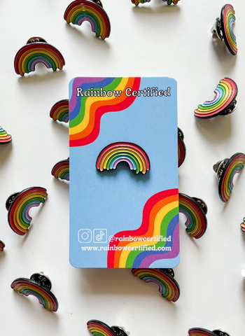 Rainbow LGBTQ+ Enamel Pin