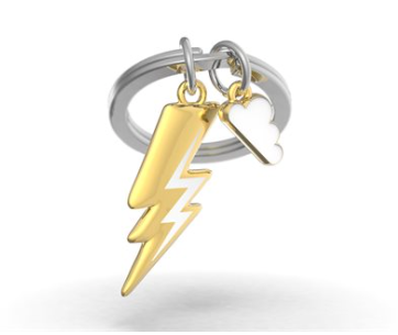 Keyring - Lightning Bolt