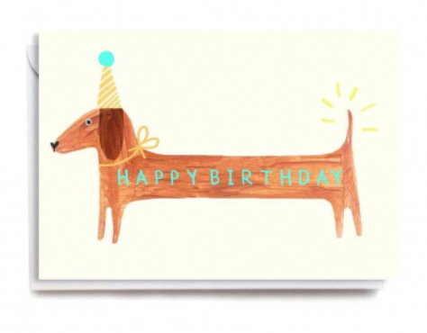 Card - Birthday Hot Dog