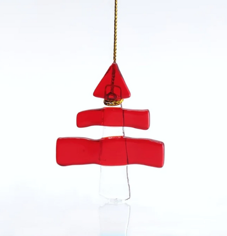 Northern Pine (Red) Ornament
