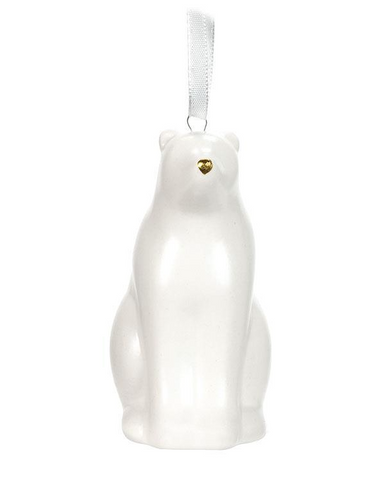 Modern Polar Bear Ornament