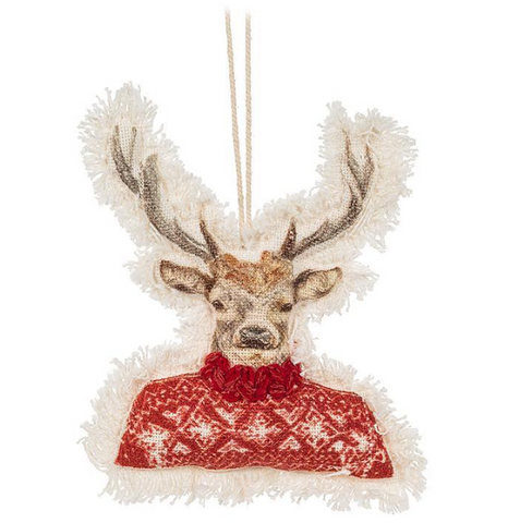 Dressed Stag Ornament