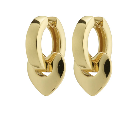 Earrings - WAVE Chunky Hoops, Gold
