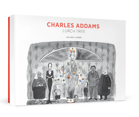 Charles Addams Lurch Tree holiday cards