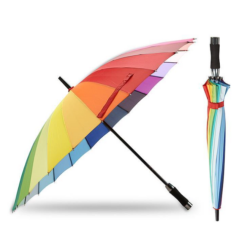 Colour Wheel Slat Umbrella