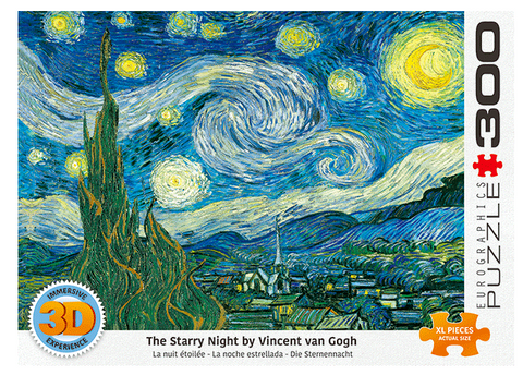 Puzzle (Lenticular) - The Starry Night 3D
