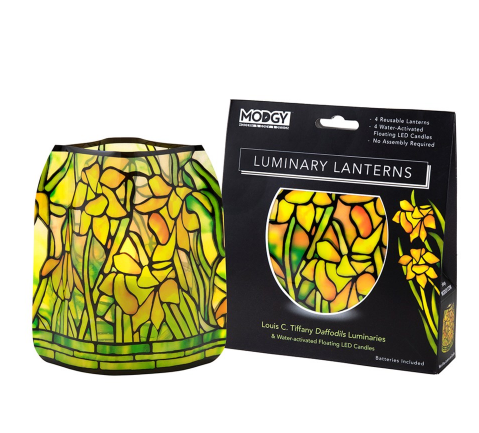 Luminary - Louis C. Tiffany - Daffodils