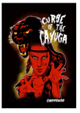 Curse Of The Cayuga Vinyl Sticker