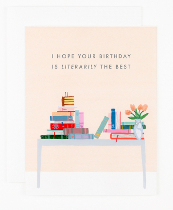 Card - Literarily the Best Birthday