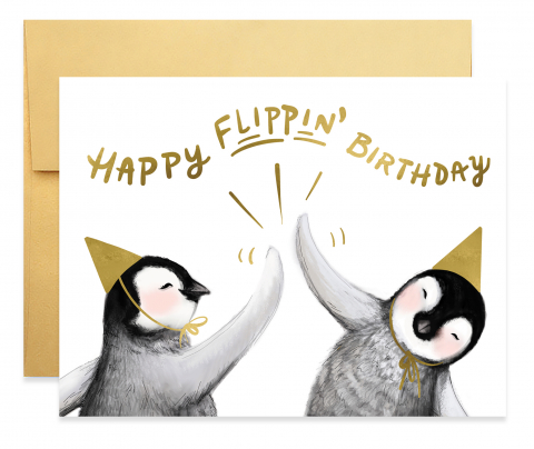 Card - Happy Flippin' Birthday