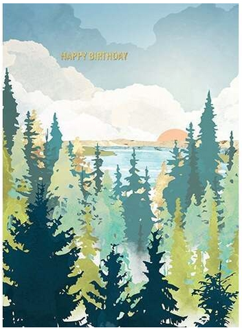 Card - Summer View Birthday