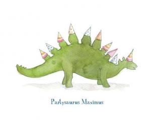 Card - Partysaurus