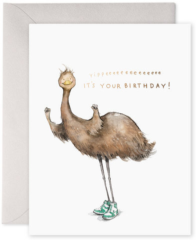 Card - Emu Birthday