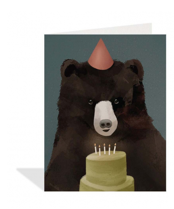 Card - Party Bear