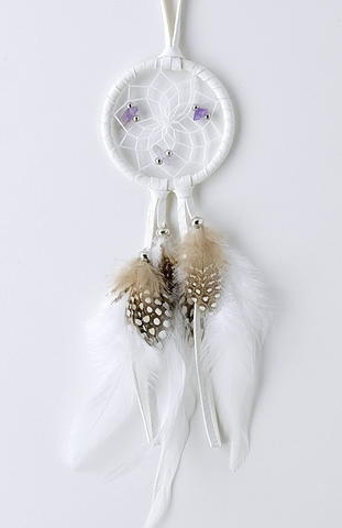 Dream Catcher - 2" White Dream Catcher