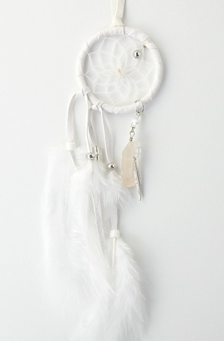 Dream Catcher - 2" White Magical Dream Catcher