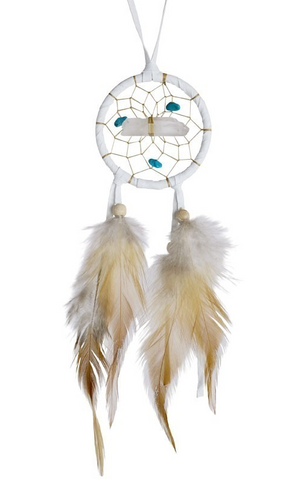 Dream Catcher - 2" White Vision Seeker Dream Catcher