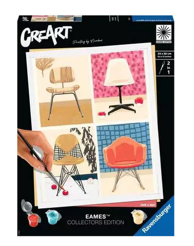 Paint By Number Kit - Eames: Take a Seat