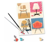 Paint By Number Kit - Eames: Take a Seat