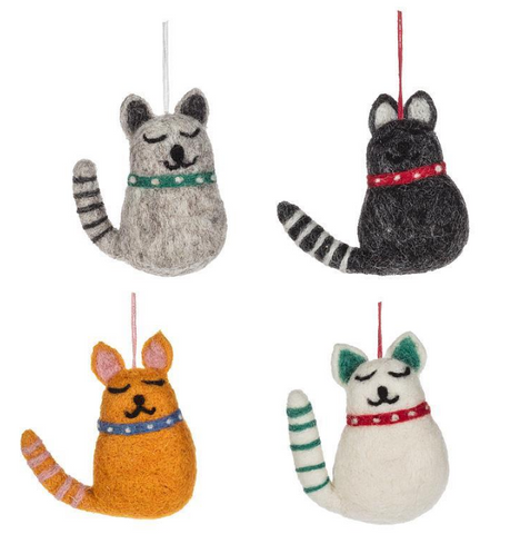 Smiling Cat Ornament