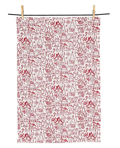 Christmas Adventures Kitchen Towel