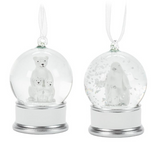 Small Arctic Snow Globe Ornament