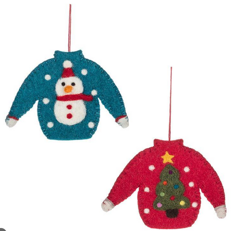 Sweater Ornament (options available)